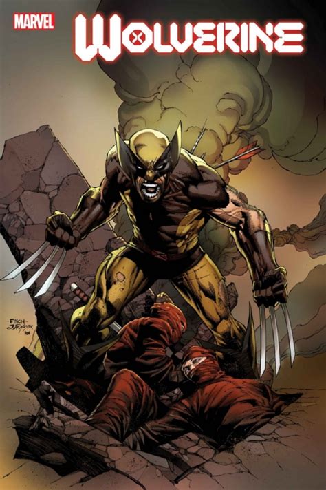 Wolverine And Ninjas Wolverine 10 Variant Cover By David Finch In