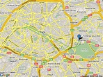 Vincennes Paris Map
