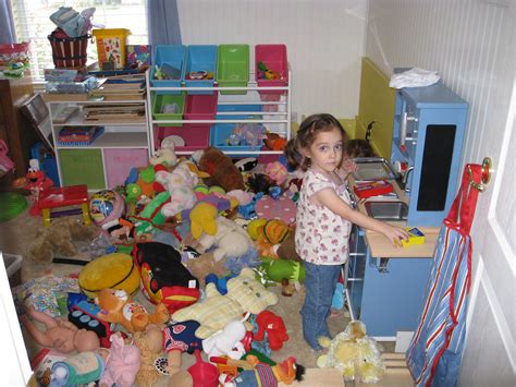 Plastics car toys in room for children. Messy Play Room | Angie | Flickr