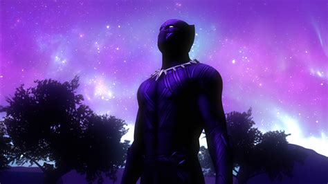 Black Panther Purple Suit 4k Wallpapers Hd Wallpapers