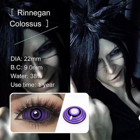 Sharingan Rinnegan Halloween Contact Lenses 22mm Sclera 47 Off