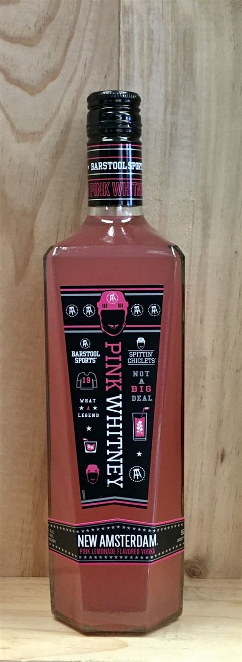 New Amsterdam Pink Whitney Vodka 750ml Campus Fine Wines