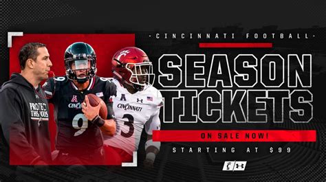 Football Season Tickets On Sale Now University Of Cincinnati