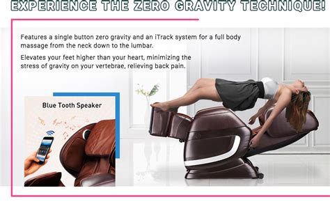 Lifesmart Massage Chair Zero Gravity Itrack Massage Chair
