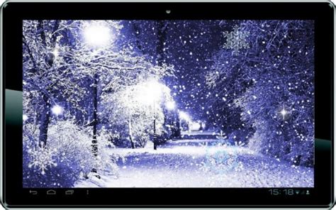 Snow Night Winter Wonderland 900x562 Wallpaper