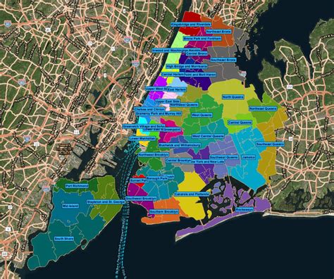 Realzips Geodata New York City Boroughs And Neighborhoods By Zip