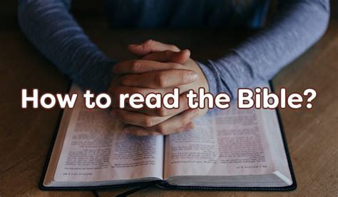 How to read the bible: How to read the Bible? | Biblword.net