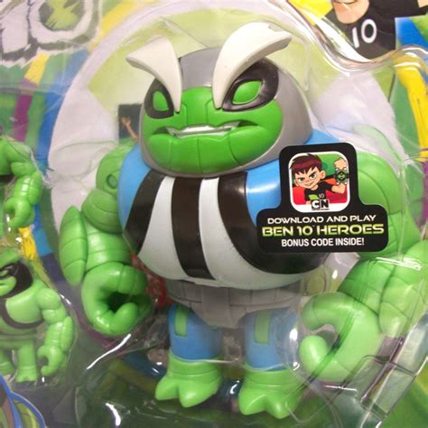 5 Slapback Ben 10 Cartoon Network Alien Green Frog Mini Action Figure