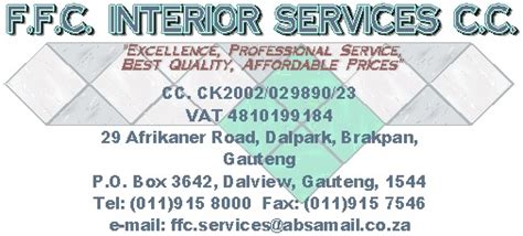 A & f cleaning service provides professional cleaning services in southwest london and surrounding areas. F.F.C. Interior Services on M2North