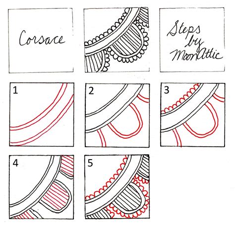 Zentangle Patterns For Beginners So There You Go Ladies And Gents