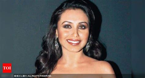 Naughty Roles Come Quite Naturally To Me Rani Mukerji Hindi Movie News Times Of India