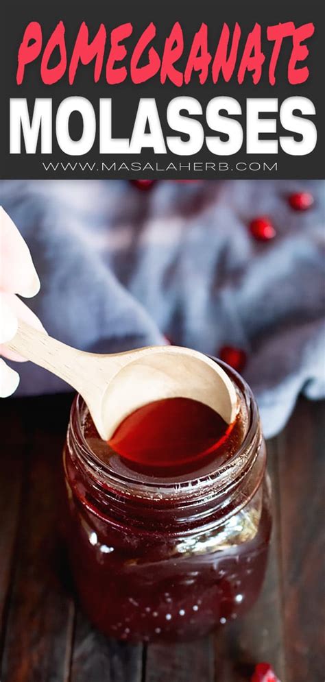 Homemade Pomegranate Molasses Recipe Diy 🍯