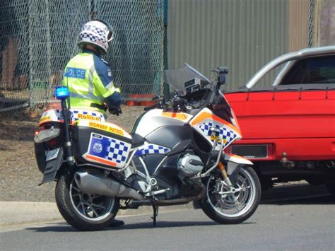 Melbourne Victoria Police Bmw R1200rtp Highway Patrol Solo Unit Rear