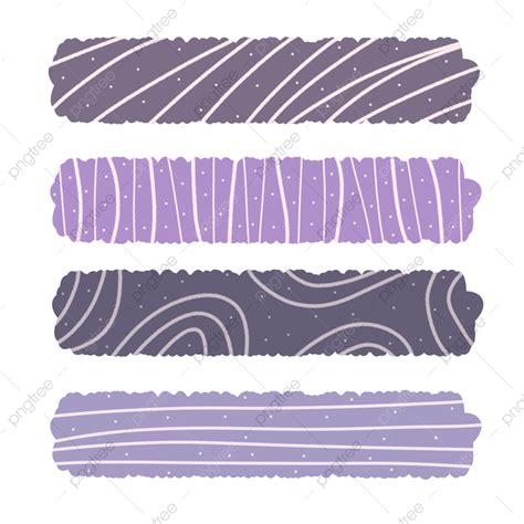 Aesthetic Washi Tape Png Transparent Aesthetic Purple Washi Tape