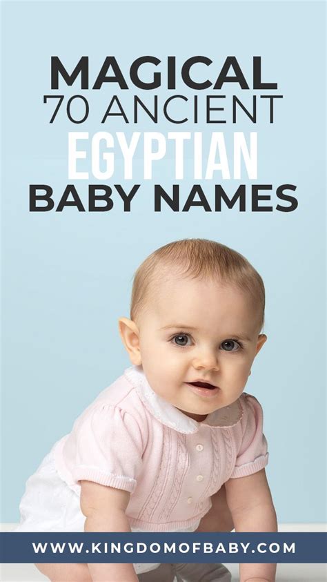 Magical 70 Ancient Egyptian Baby Names Kingdom Of Baby
