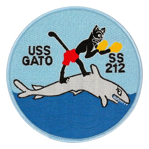 Uss Gato Ss 212 Submarine Patch Flying Tigers Surplus