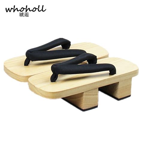Whoholl Flip Flops Women Sandals Platform Summer Japanese Geta Cosplay