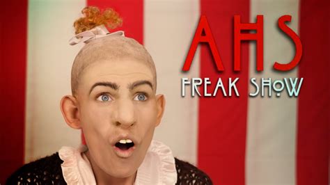 Pepper American Horror Story Freak Show Makeup Tutorial Youtube