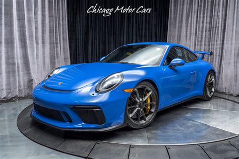 Used 2018 Porsche 911 Gt3 Coupe 6 Speed Manual Msrp 192640 Rare Pts