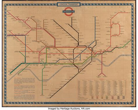 Bid Now Harold F Hutchison British 20th Century London Underground