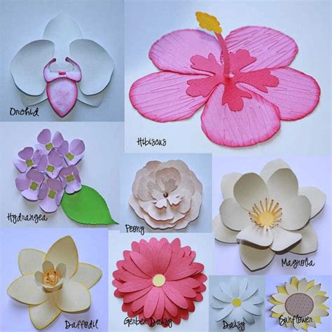 Download 3D Flowers Vector Art SVG Files | Flower tutorial, Flowers svg, Flowers vector art