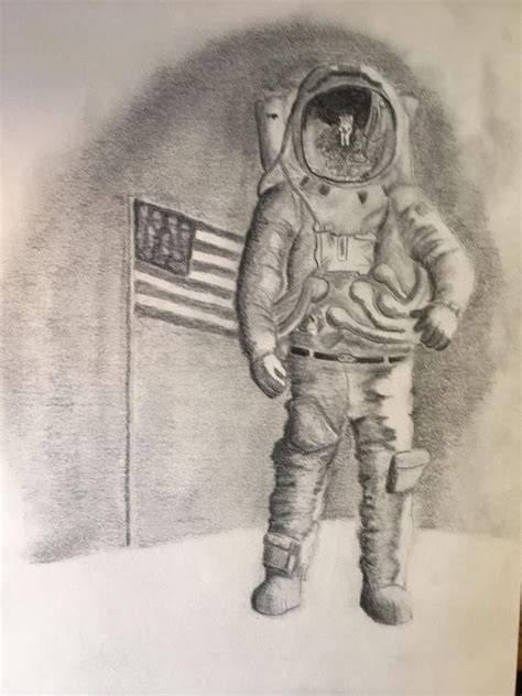 Astronaut Rdrawing