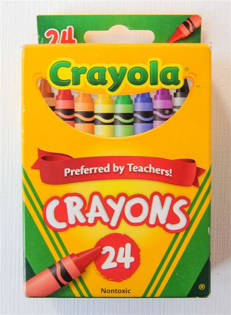 24 Count Crayola Crayons Whats Inside The Box Jennys Crayon Collection