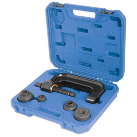 Then remove the castle nut. Laser 4858 Lower Ball Joint Remover/Installer for Mercedes ...
