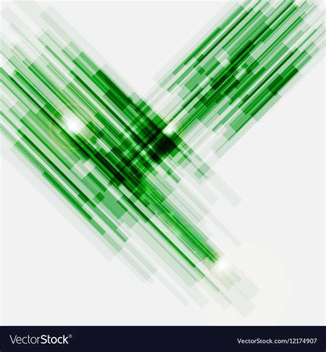 Green Abstract Straight Lines Background Vector Image