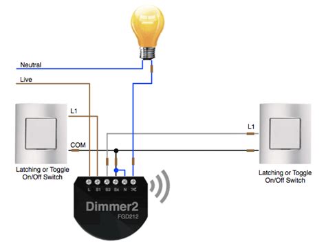 Wiring Diagram 2 Way Dimmer Switch
