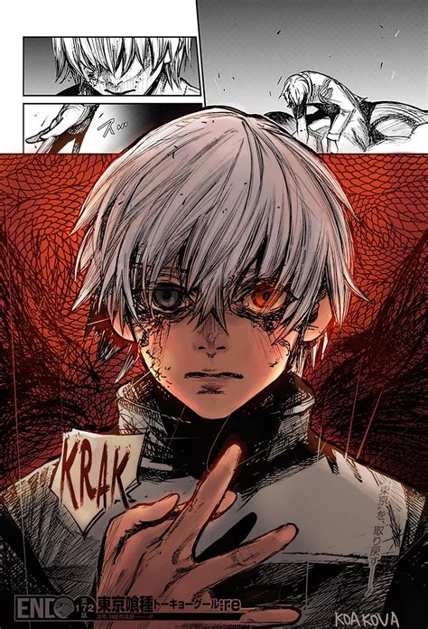 ) touka and kaneki, did the deed. Tokyo Ghoul Manga Colorido - Kaneki Colored Manga Panel ...