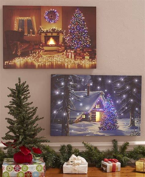 Led Lighted Christmas Wall Art Juli Perreault