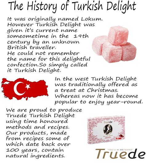The History Of Turkish Delight Truede Turkishdelight History Koken