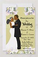 african american wedding invitation cards - letisha-stogsdill
