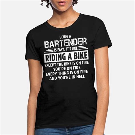 Bartender Clothing For Women Unique Designs Spreadshirt