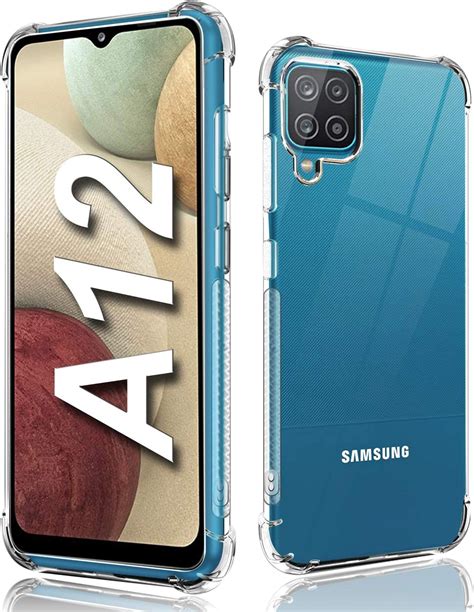 For Samsung A12 Clear Casegalaxy A12 M12 Phone Casecover Shockproof