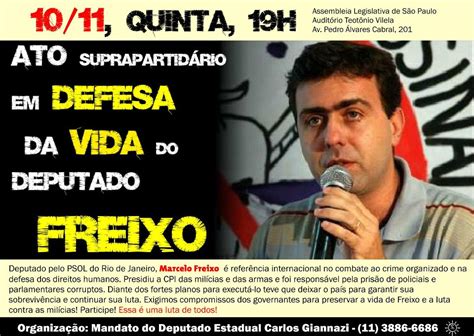 Jetzt isadora einfach bei douglas bestellen und 2 gratisproben sichern! Juventude PSOL: ATO EM DEFESA DA VIDA DE MARCELO FREIXO EM ...