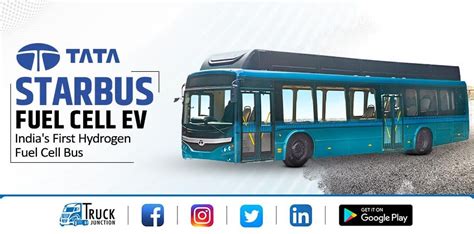 Tata Starbus Fuel Cell Ev Indias First Hydrogen Fuel Cell Bus