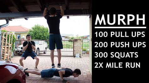 Murph Workout Challenge Sub 1 Hour Youtube