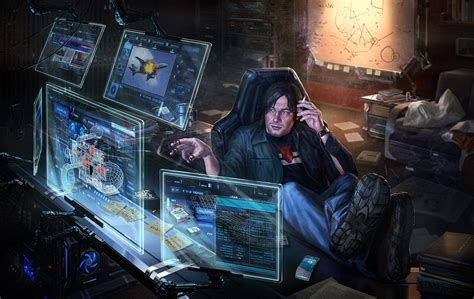 Shadowrun Cyberpunk Hd Wallpapers Desktop And Mobile