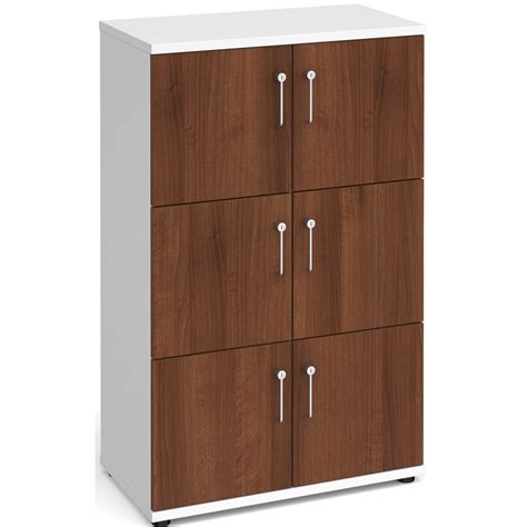 6 Door Wooden Locker Office Storage In Colchester Office Furniture