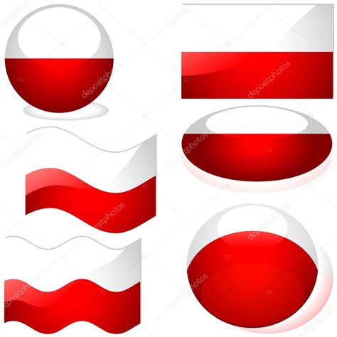 Flags Poland — Stock Vector © Dero2010 3129349