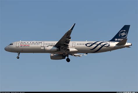 Airbus A321 231 Skyteam China Eastern Airlines Aviation Photo