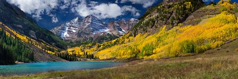 Maroon Bells Aspen Colorado Fall Colors Lewis Carlyle Photography