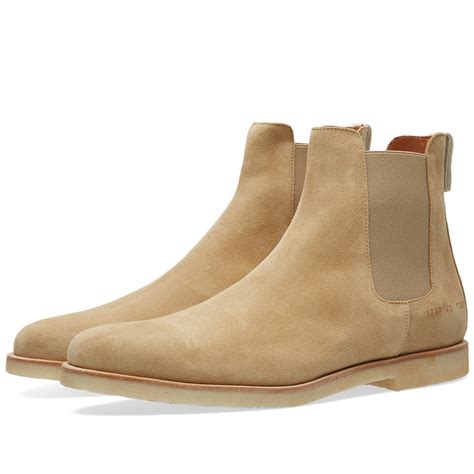 Top selected products and reviews. Common Projects Chelsea Boot (Tan Suede)