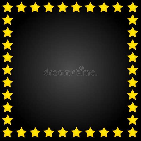Yellow Star Frame Stock Vector Illustration Of Holiday 11717121