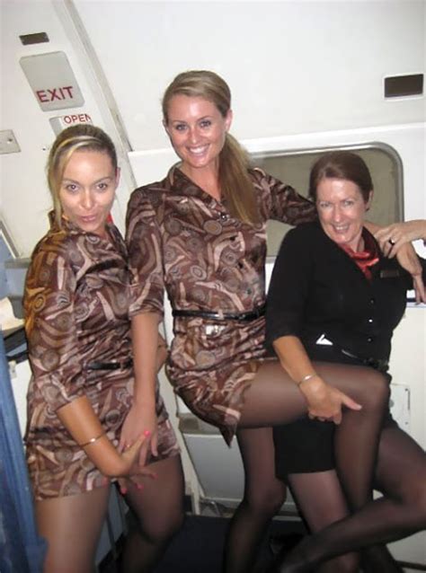 Smile Of Cabin Crew On Qantas Airways World Stewardess Crews