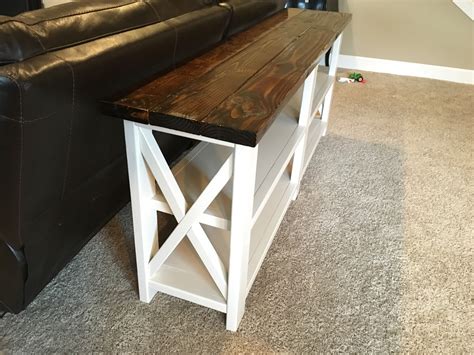 Ana White X Console Sofa Table Diy Projects