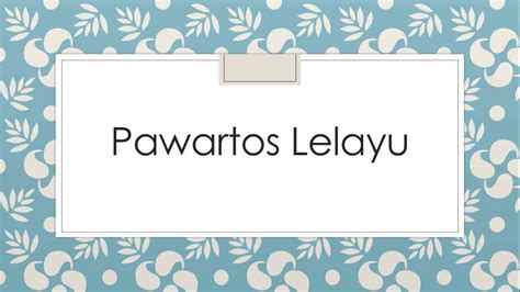 Pawartos Lelayu