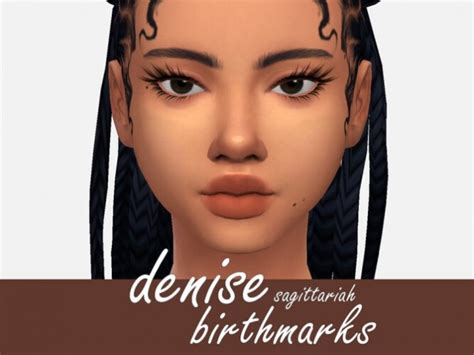 Denise Birthmarks By Sagittariah At Tsr Sims 4 Updates